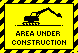 area under construction backhoe animated gif