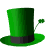 green top hat animated gif