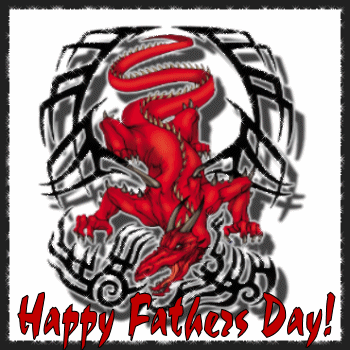Dragon Happy Fathers Day animated gif
